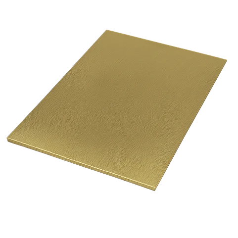 Латунный лист 0,5х600х1500 мм Л63