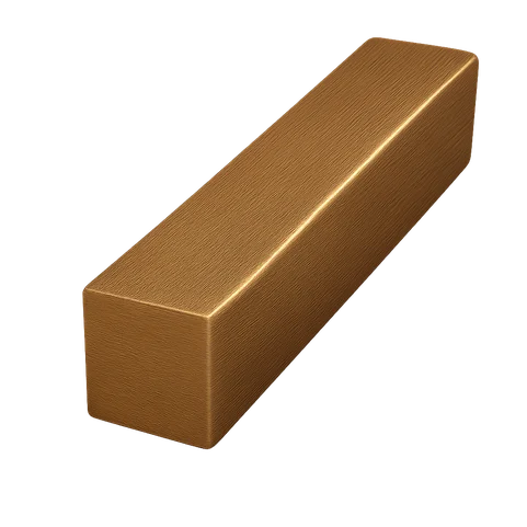 Бронзовый квадрат 60х60 мм БрАЖ9-4